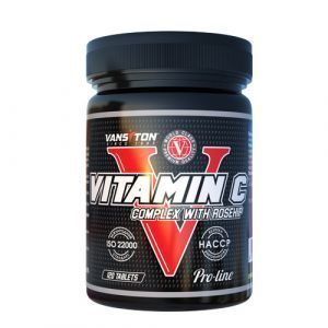 Витамин С с шиповником, Vitamin C with Rose Hips, Vansiton, 120 таблеток