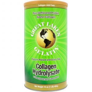 Коллаген гидролизат, Collagen Hydrolysate, Great Lakes Gelatin Co., 454 г