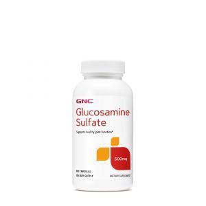 Глюкозамин сульфат, Glucosamine Sulfate, GNC, 500 мг, 90 капсул