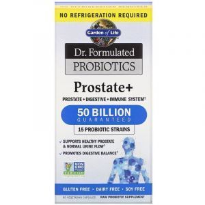 Пробиотическая формула: простата + (Probiotics), Garden of Life, 60 капсул (Default)