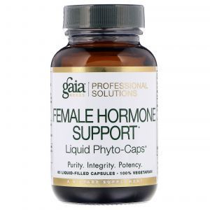 Поддержка женских гормонов, Female Hormone Support, Gaia Herbs Professional Solutions, 60 капсул