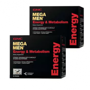 Комплекс для энергии и обмена веществ, Mega Men Energy & Metabolism, GNC