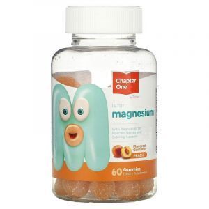 Магний, Мagnesium, Chapter One, вкус яблока, 60 жевательных конфет