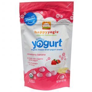 Греческий йогурт клубника, банан, Greek Yogurt, Strawberry Banana, Nurture Inc, 28 г