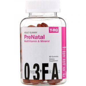 Мультивитамины  для беременных, Prenatal Multivitamin & Mineral, T.RQ, 60 жевательных конфет