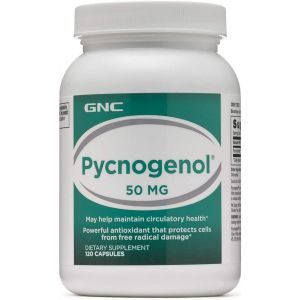 Пикногенол, Pycnogenol, Viva Naturals, 100 мг, 60 вегетарианских капсул