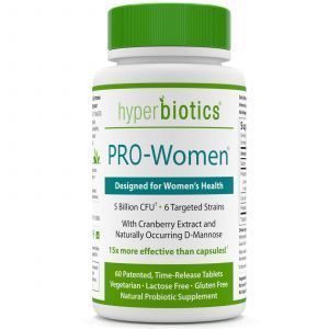 Пробиотики для женщин, PRO-Women., Hyperbiotics, 60 таб.