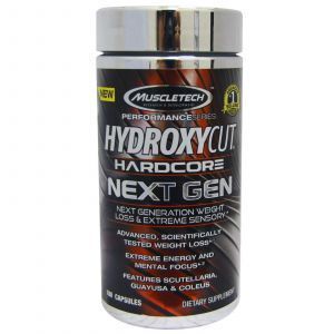 Управление весом (Hardcore Next Gen), Hydroxycut, 180 