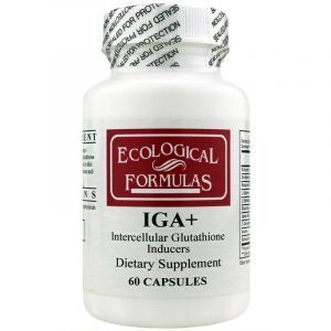 Поддержка синтеза глутатиона, IGA+, Ecological Formulas, 60 капсул