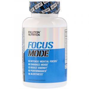 Поддержка памяти, Focus Mode, EVLution Nutrition, 60 капсул