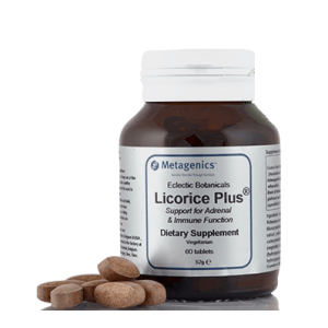 Поддержка гормонального баланса, Licorice Plus, Metagenics, 60 таблеток