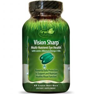 Витамины для глаз, Irwin Naturals, 42 капсул