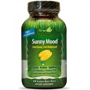 Поддержка настроения, Sunny Mood, Irwin Naturals, 75 гелевых капсул 