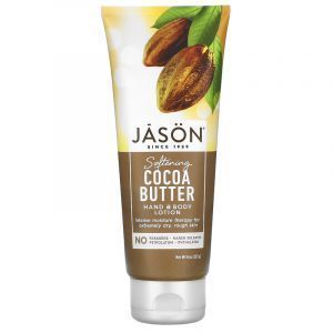 Лосьон для тела и рук, масло какао, Hand & Body Lotion, Jason Natural, 227 г