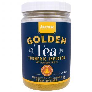 Куркума, Золотой Чай, Turmeric Infusion, Golden Tea, Jarrow Formulas, 270 г