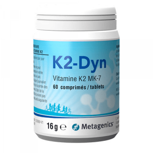 Витамин К2 (МК-7), K2-Dyn, Metagenics, 60 таблеток
