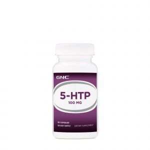 Поддержка настроения, 5-гидрокситриптофан, 5-HTP, GNC, 100 мг, 30 капсул