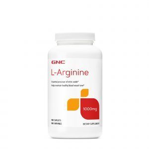 L-Аргинин, L-Arginine, GNC, 1000 мг, 180 капсул