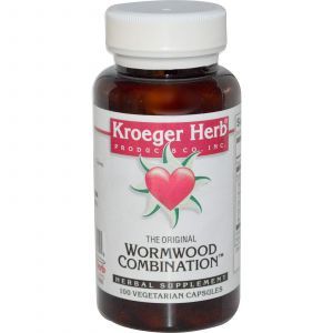 Экстракт полыни, Wormwood Combination, Kroeger Herb Co, 100 кап.