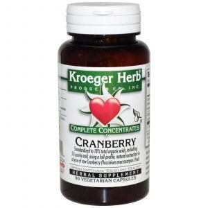 Клюква, Cranberry, Kroeger Herb Co, 90 кап.