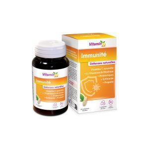 Иммунитет, IMMUNITE, Vitamin'22, 12 витаминов и минералов эхинацея прополис 2 млрд пробиотиков, 30 таблеток