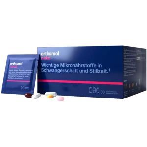Витамины для беременных, Natal, Orthomol, 150 таблеток + 90 капсул