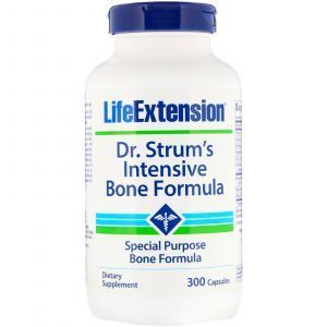 Формула для костей доктора Струма, Dr. Strum's Intensive Bone Formula, Life Extension, 300 капсул