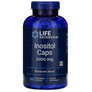 Инозитол, Inositol, Life Extension, 1000 мг, 360 капсул