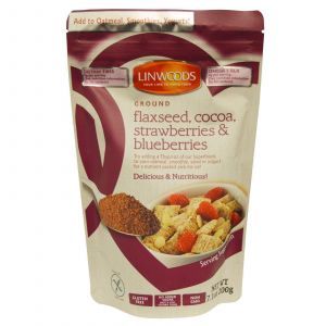 Linwoods, Ground Flaxseed, Cocoa, Strawberries & Blueberries, 7.1 oz (200 g)