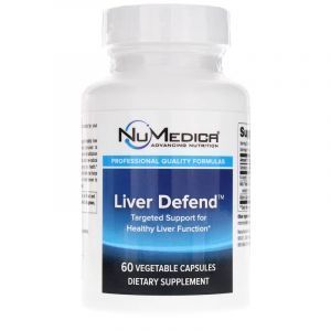 Поддержка печени, Liver Defend, NuMedica, 60 вегетарианских капсул