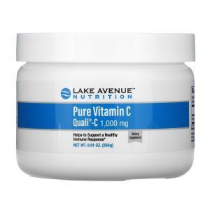 Витамин C, Vitamin C, Lake Avenue Nutrition, чистый порошок, 1000 мг, 250 г
