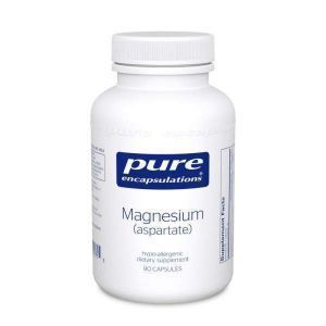 Магний (аспартат), Magnesium (aspartate), Pure Encapsulations, 90 капсул
