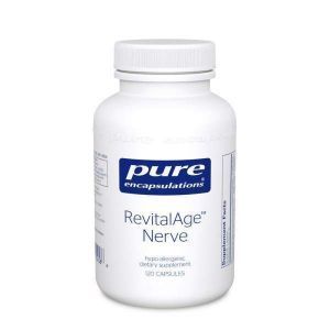 Расширенная формула поддержки нервов, RevitalAge™ Nerve, Pure Encapsulations, 120 капсул
