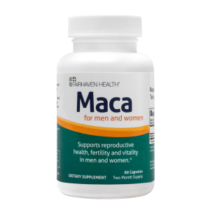 Мака, Maca, Fairhaven Health, 500 мг, 60 вегетарианских капсул