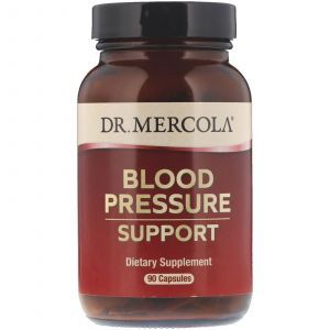 Поддержка артериального давления, Blood Pressure Support, Dr. Mercola, 90 капсул