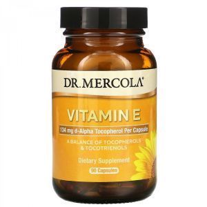 Вітамін Е, Vitamin E, Dr. Mercola, 90 капсул
