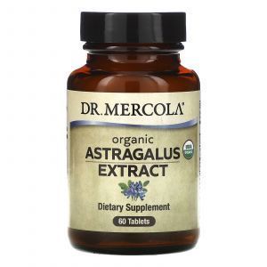 Астрагал екстракт, Astragalus Extract, Dr. Mercola, 60 таблеток