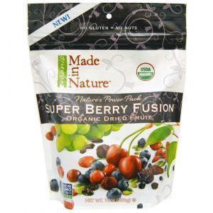 Сушеные ягоды, Super Berry Fusion, Made in Nature, 283 г