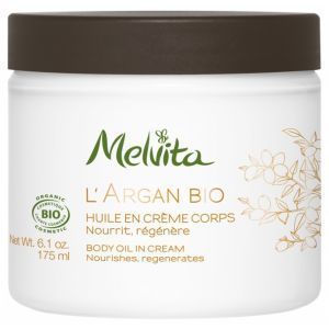 Крем для тела, L'Argan Bio Body Oil In Cream, Melvita, 175 мл
