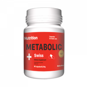 Комплекс витаминов С, Е, группы В, Metabolic Swiss, AB PRO Nutrition, 60 капсул
