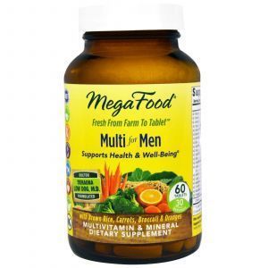 Витамины для мужчин, Multi for Men, MegaFood, 60 таб.