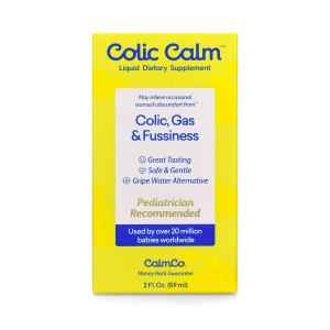 Колик Калм, Colic, Gas & Reflux, Colic Calm, при облегчения симптомов газов, коликов и рефлюкса у младенцев, 59 мл
