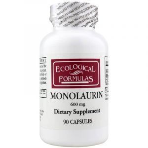 Монолаурин, поддержка иммунитета, Monolaurin, Ecological Formulas, 600 мг, 90 капсул