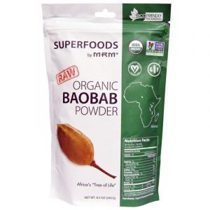 Баобаб, суперфуд, Organic Baobab, MRM, органик, порошок, 240 г