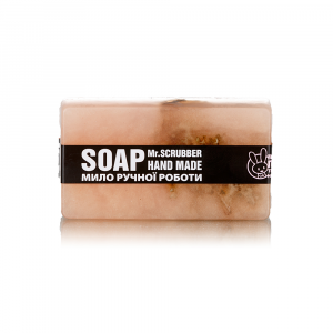 Брусковое мыло ручной работы, Hand made soap, Mr. Scrubber, исландский мусс, 100 г 