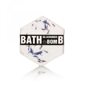 Бомбочка для ванн, Bath bombs, Mr. Scrubber, волошки, 95 г