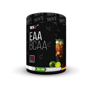 Аминокислоты ВСАА, вкус кола-лайм, Nutrition BCAA & EAA Zero, MST, 520 г