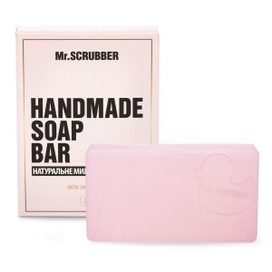 Брусковое мыло ручной работы Гуава, Handmade Soap Bar, Mr. Scrubber, в подарочной коробке, 100 г
