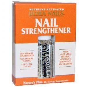 Средство для укрепления ногтей, Nail Strengthener, Nature's Plus, Ultra Nails, 7,4 мл