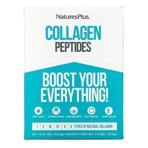 Колагенові пептиди, Collagen Peptides, Nature's Plus, 20 пакетиків в стіках, 10,5 г кожен